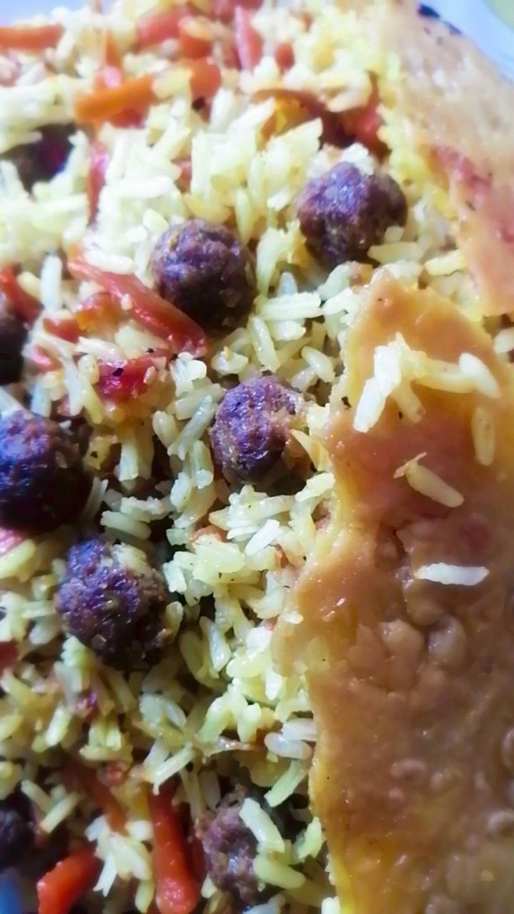 هویج پلو با قلقلی
