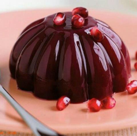 ژله بستنی انار