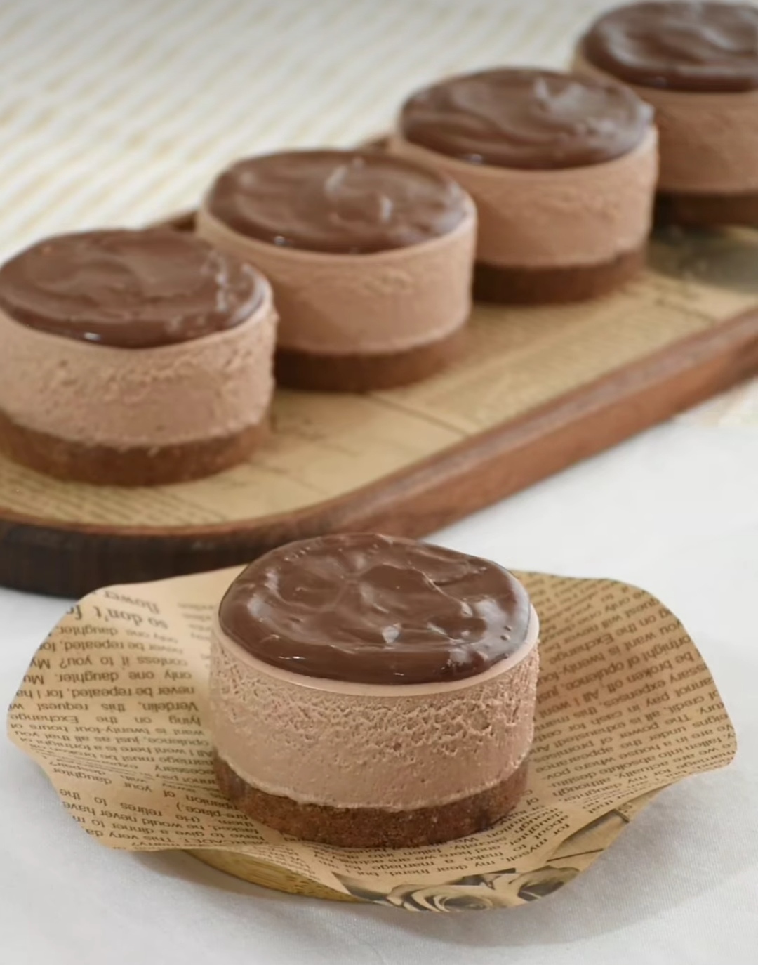 چیز کیک شکلاتی