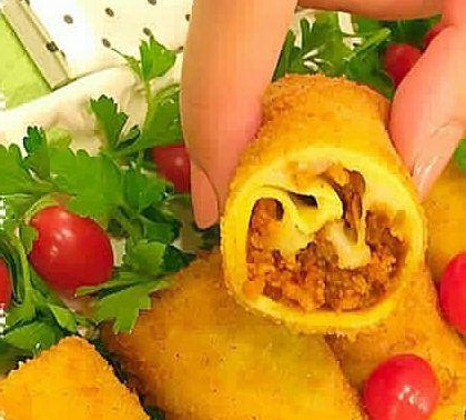 پنکیک گوشت