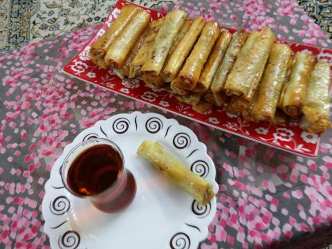 باقلوای لوله ای (ترکی استانبولی)