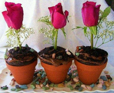 دسر گلدانی