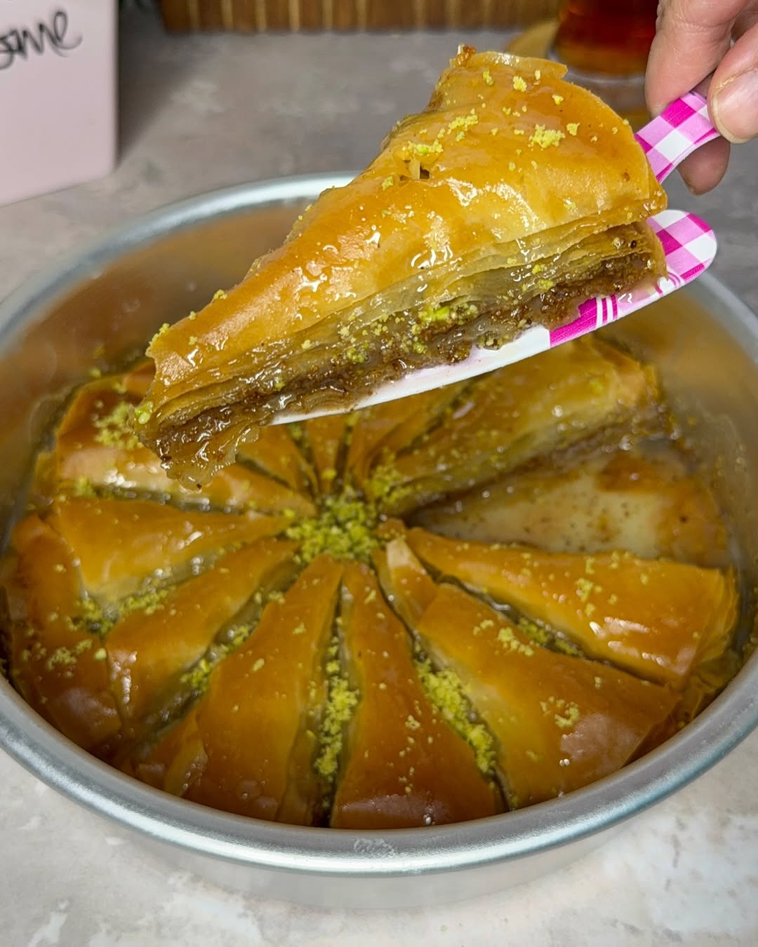 باقلوا شیرعسلی