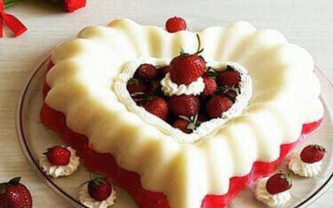ژله دو رنگ