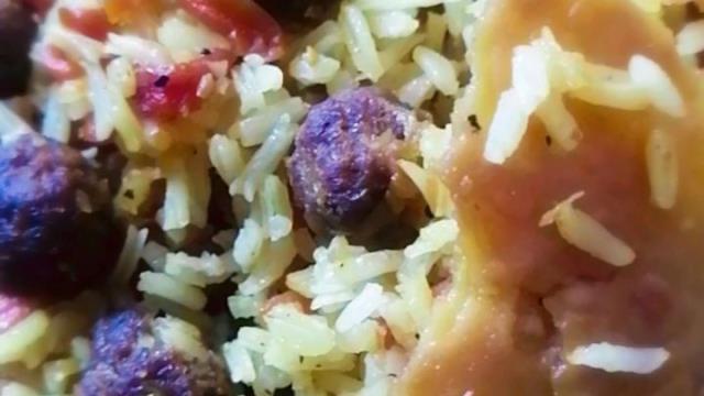 هویج پلو با قلقلی