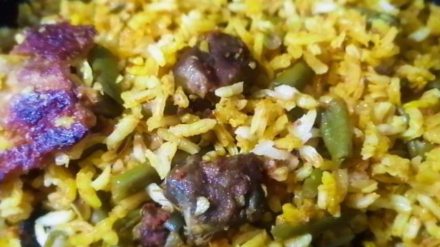 لوبیا پلو مخصوص