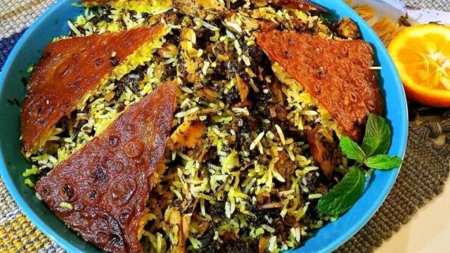 امگشت پلو با تن ماهی