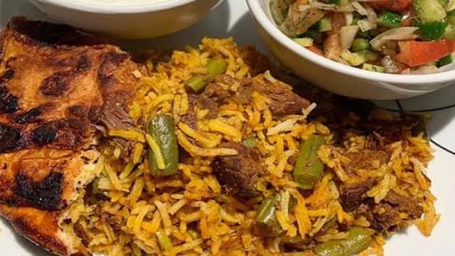 لوبیا پلو مجلسی