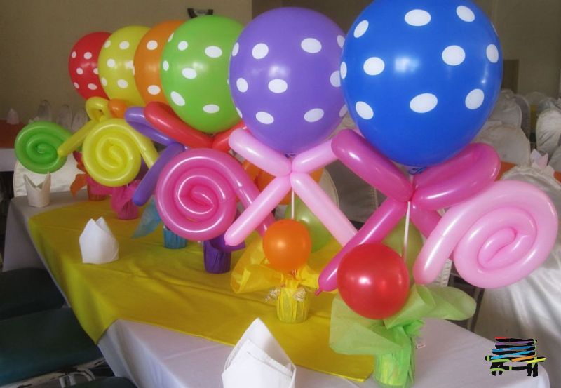 ایده های تزئین جشن تولد با بادکنک های زیبا