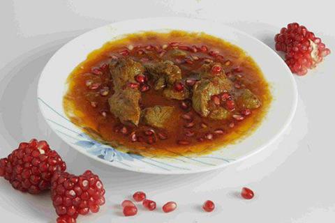 خورشت انار دانه مسما
