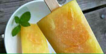 بستنی یخی پرتقالی