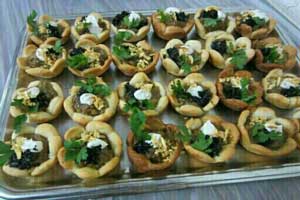 طرز تهیه کشک بادمجان لقمه ای