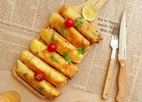 بورک گوشت پنیر