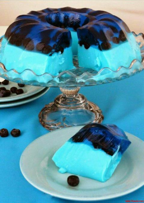 ژله بلوبری