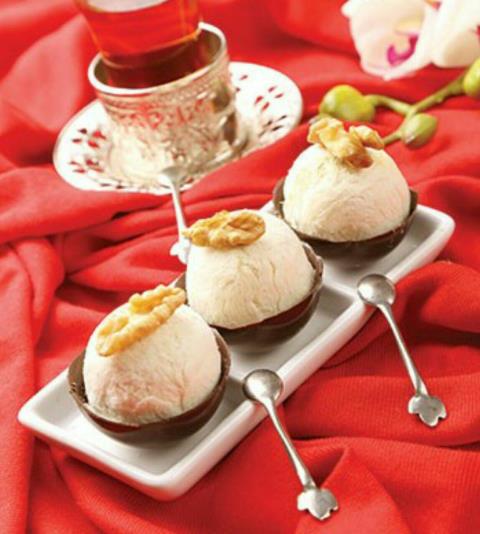 پشمک شکلاتی