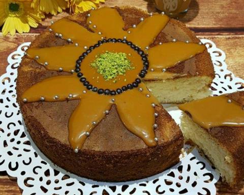 کیک کافی کریمر