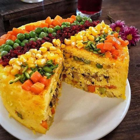 ته چین سبزیجات 