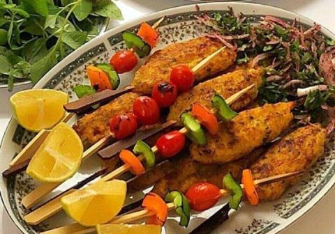 کوبیده مرغ چوبی