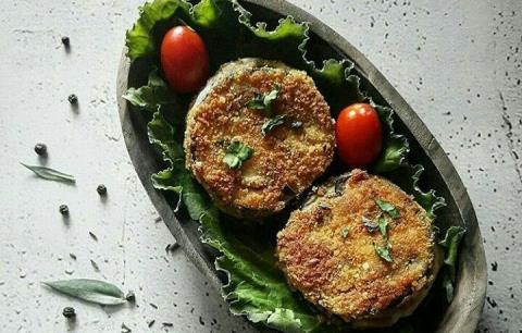برگر سوخاری بادمجان