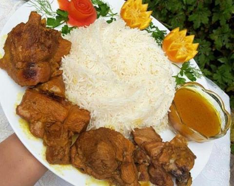 چلو بوقلمون