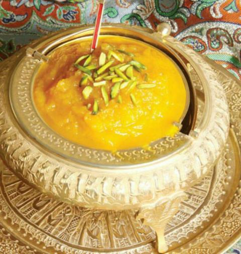 دسر کدو حلوایی