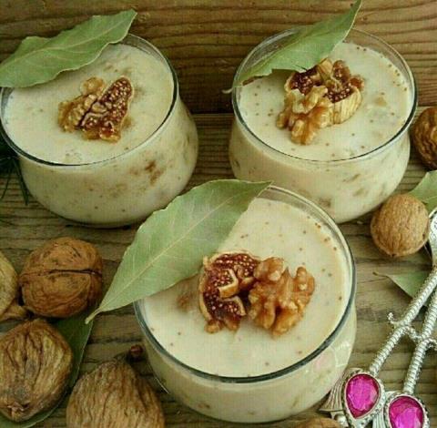 دسر ویتامینه شیر مخلوط
