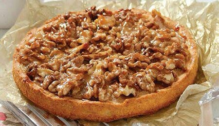 تارت عسل و گردو