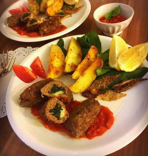 کوفته اسفناجی پنیری