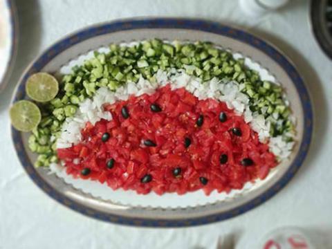 تزیینات سالاد شیرازی سری جدید