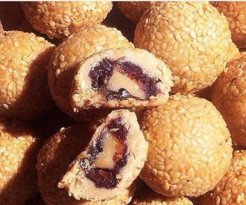 شیرینی ارده و خرما