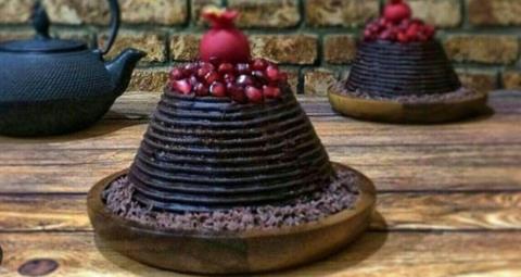 براونی گردو خرما (بدون نیاز به فر)