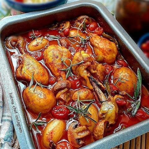 خوراک مرغ مجلسی