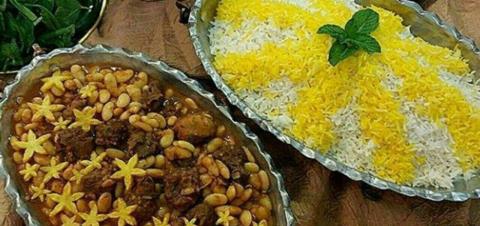 خورشت لوبیا سفید