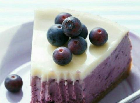 چیز کیک بلوبری