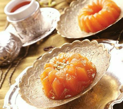 کرم چیز خرمالو