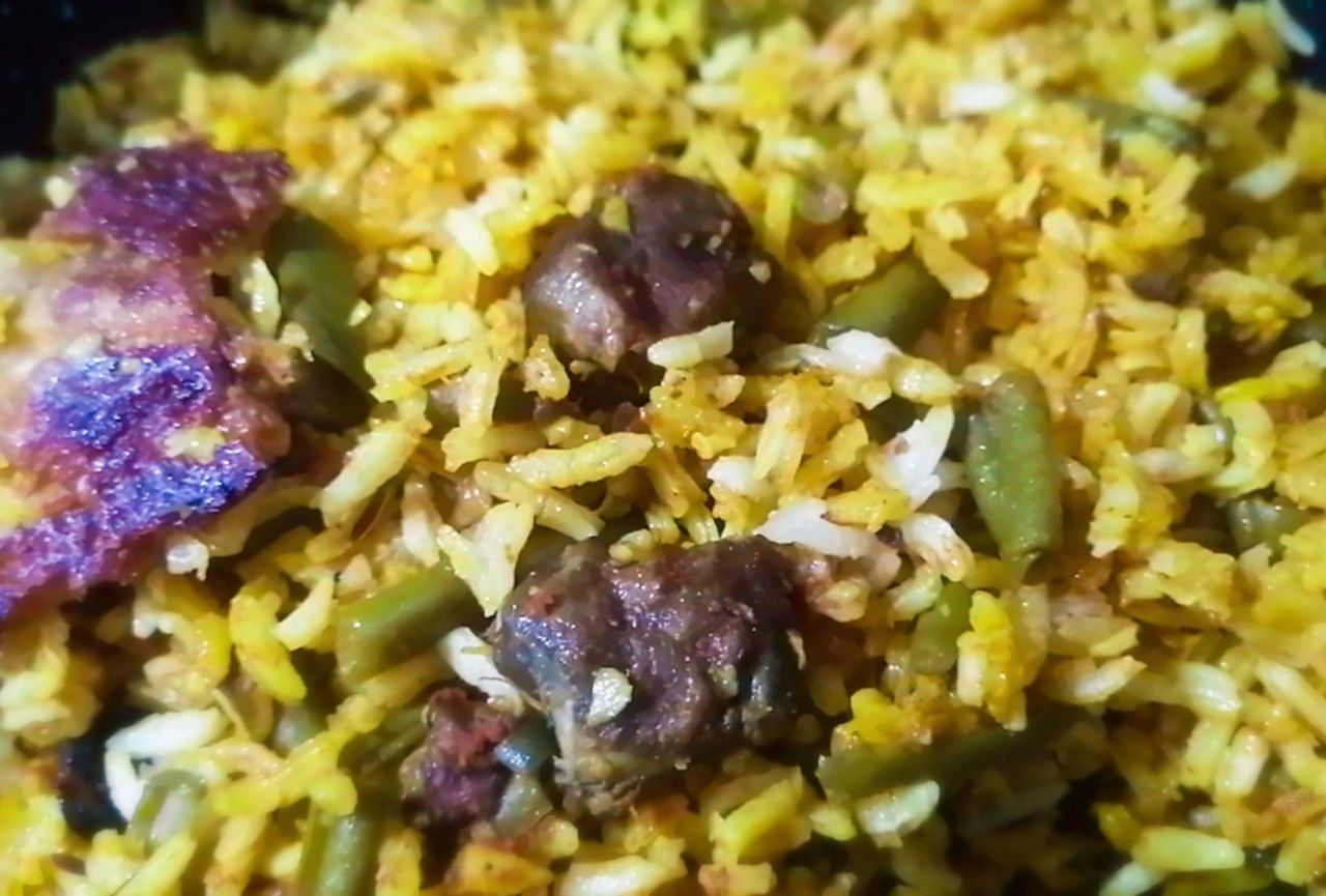 لوبیا پلو مخصوص