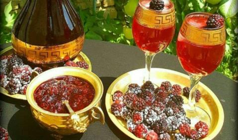 مربا و شربت تمشک وحشی