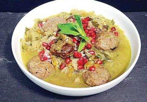 کوفته انار اصفهان