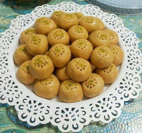 شیرینی نخودچی بدون فر