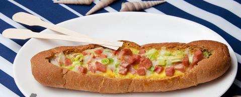 ساندویچ تخم مرغ فانتزی