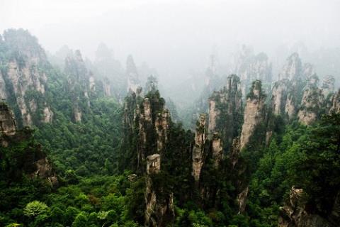 عجیب ترین کوهستان دنیا با نام (پسر آسمان) + تصاویر
