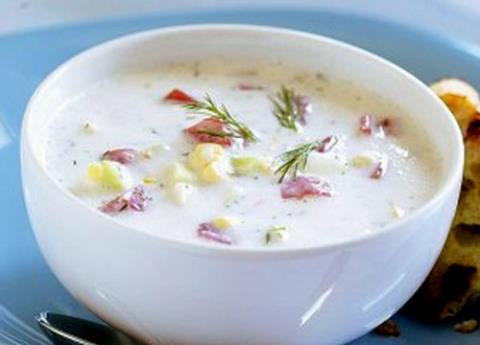 سوپ سرد پیش غذای تابستانی