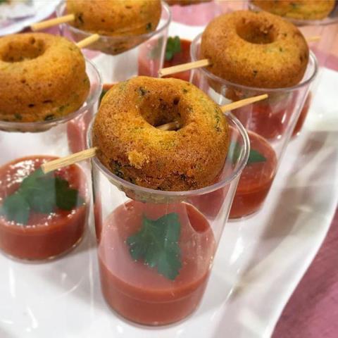 ساوارین پنیر و سبزی