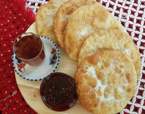 نان محلی اردک نان زنجان