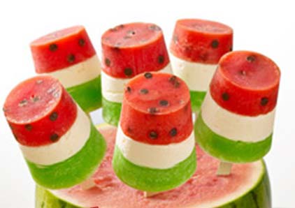روش تهیه ژله چوبی هندوانه 