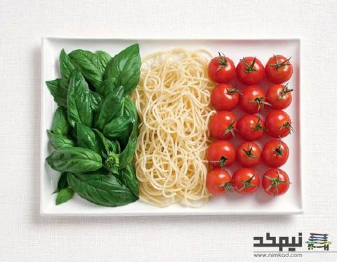 18 پرچم ملی ساخته شده از مواد غذایی