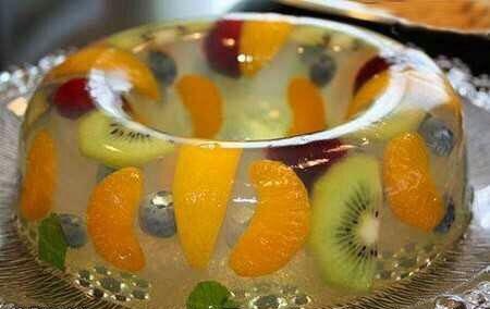 ژله میوه ای