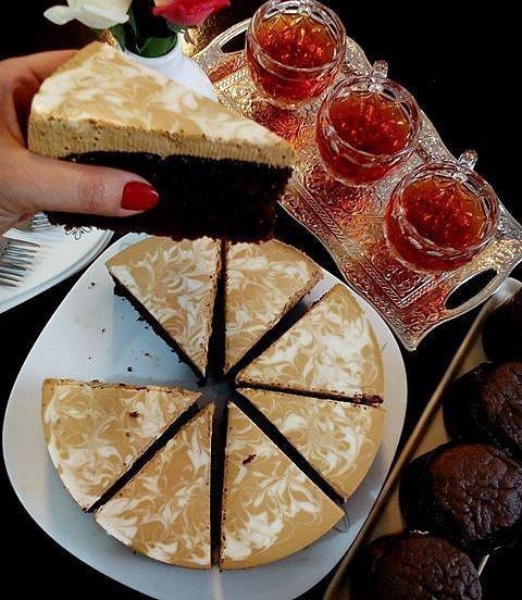 چیز کیک نسکافه