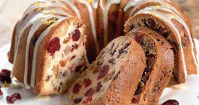 طرز تهیه کیک میوه ای بدون شکر