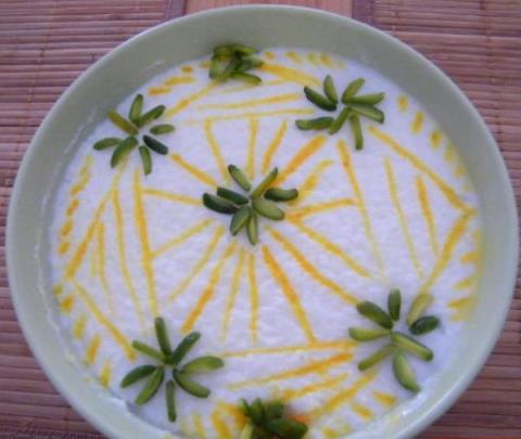  طرز تهیه انواع فرنی (فرنی معمولی , کاکائویی ,زعفرانی و .....